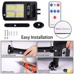 Projecteur Solaire Led - Étanche - Capteur de Mouvement - 3 Modes + Télécommande – Image 8