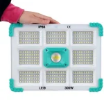 Projecteur Solaire COBA CB F374 - 300 W - 374 LED - Résistante ÀL'eau - Rechargeable - Blanc – Image 2