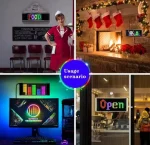 Pack Voiture Complet 1 Poste Radio Bluetooth MP3 + 1 Panneau LED Flexible RGB + 1 Pompe À Pneus Portable 120W + Cadeau [Chargeur Voiture Bluetooth Multifonction] – Image 23