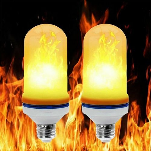 8-4.jpg Pack DE 2 Ampoule LED Effet Flamme - 7w - 220 V - E27 – Image 1