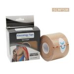 Generic Bande Anti-douleur Et L'inflammation Kinesiology Tape 5m x 5cm - Beige – Image 10