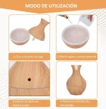 Humidificateur D'air USB - Vaporisateur à Ultrasons - Diffuseur D'huiles Essentielles D'aromathérapie – Image 4