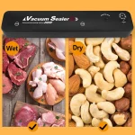 Machine à Sceller Les Aliments Sous Vide 220V/110V -10 Sacs Gratuits Pour La Conservation Des Aliments À Domicile – Image 10