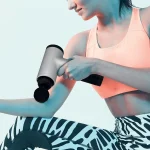 Pistolet De Massage Des Tissus Profonds - 4 Accessoires Pour Différentes Zones Du Corps - Rechargeable - Gris – Image 4