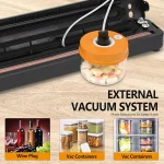 Machine à Sceller Les Aliments Sous Vide 220V/110V -10 Sacs Gratuits Pour La Conservation Des Aliments À Domicile – Image 9