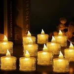 Packs De 5 Bougies Chauffe-Plat LED - Électriques Sans Fumée - Sans Flamme – Image 2