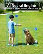 Caméra De Surveillance - Écran Touristique Intérieur - Détection de Mouvement - Audio et Vidéo – Image 6