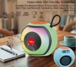 Haut-Parleur Bluetooth Portable X-811 – RGB LED, Radio FM, USB/TF. – Image 6