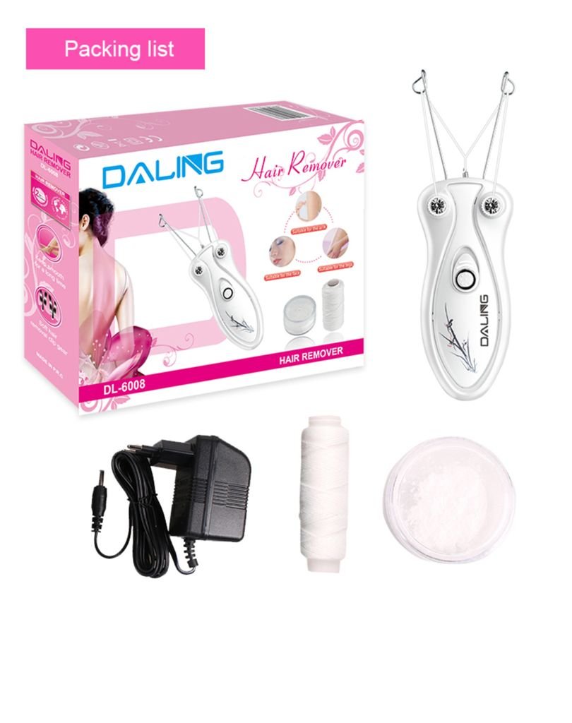 ASSET_MP_141700886.jpg Épilateur Électrique - Avec Fil de Coton Pour Femme - Ne Laisse Aucun Poil – Image 1