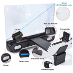 Agrandisseur D'écran Pour Téléphone Portable - 12 Pouces - Haut-Parleur Bluetooth - Agrandisseur D'écran Pour Smartphone - Écran de Téléphone - Support Pliable – Image 3