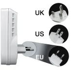 Analyseur De Gaz De Cuisine – Détecteur De Gaz Combustible – Test De Détection De Fuite De Gaz Naturel – Alarme Sonore et Lumineuse – Affichage D'avertissement Pour Hôtel – Image 4