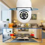 Petite Caméra De Surveillance Sans Fil - HD 1080P - Suivi Automatique à 360 Degrés - Audio et Vidéo – Image 4