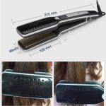 Lisseur - Vapeur - Pour Cheveux Mouillés et Secs - Noir – Image 5