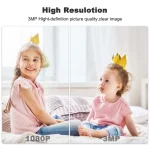 Caméra De Surveillance - Écran Touristique Intérieur - Détection de Mouvement - Audio et Vidéo – Image 5