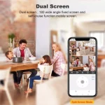 Caméra De Surveillance - Écran Touristique Intérieur - Détection de Mouvement - Audio et Vidéo – Image 4