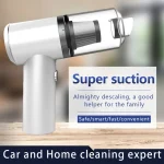 Aspirateur Portable - Avec Pistolet Rechargeable - Pour Animaux -  Voitures - et Maison - Blanc – Image 5