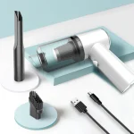 Aspirateur Portable - Avec Pistolet Rechargeable - Pour Animaux -  Voitures - et Maison - Blanc – Image 2
