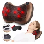 Oreiller De Massage - Ensemble 8 Points - Chauffant - Massage Complet Du Corps - Rechargeable