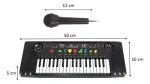 Clavier De Piano Électronique - Microphone - 44 Touches - Avec Musique – Image 7