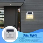 Lampes à Énergie Solaire – Étanches – Sécurité Avec Capteur – Image 5