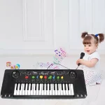 Clavier De Piano Électronique - Microphone - 44 Touches - Avec Musique