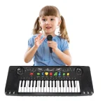 Clavier De Piano Électronique - Microphone - 44 Touches - Avec Musique – Image 3