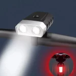 Kit D'éclairage De Vélo À Piles Avant Et Arrière - Rechargeable - Résistante À L'eau – Image 8