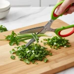 Ciseaux À Légumes 5 En 1 - Acier Inoxydable - Cinq Lames - Multifonctionnels – Image 4