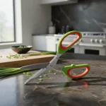 Ciseaux À Légumes 5 En 1 - Acier Inoxydable - Cinq Lames - Multifonctionnels – Image 2