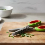 Ciseaux À Légumes 5 En 1 - Acier Inoxydable - Cinq Lames - Multifonctionnels – Image 12