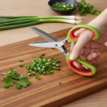 Ciseaux À Légumes 5 En 1 - Acier Inoxydable - Cinq Lames - Multifonctionnels – Image 9