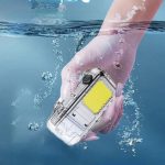 Mini Briquet Électrique - Rechargeable - Étanche - Lampe Torche Led - Montre - Support Porte-Clés – Image 9