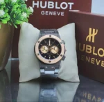 Montre Hublot Pour Homme – Bracelet En Acier Inoxydable – Résistance à l'eau - Qualité Premium – Image 7