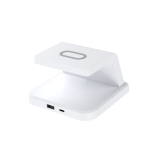 Réveil Multifonctionnel - Chargeur Sans Fil Rapide 15W - Affichage Horloge LED – Image 4