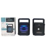 Haut parleur Bluetooth Portable 4 en 1 - LED - Rechargeable Avec USB - Design Moderne - Radio - Carte MicroSD et Connexion Auxiliaire - Son Puissant – Image 5