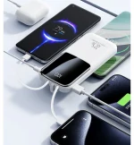 Nouvelle Batterie Externe Haute Capacité - 20 000 MAh - Charge Rapide - Écran LED - Port USB-C PD - 22,5 W - Quatre câbles Intégrés – Image 4