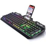 Clavier Métal - LED RGB - Support De Téléphone – Image 6