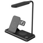 Lampe De Table LED Tactile Flexible Avec Chargeur Sans Fil Pliable HT-503 15 W Pour Téléphones Montres et Ècouteurs – Image 5
