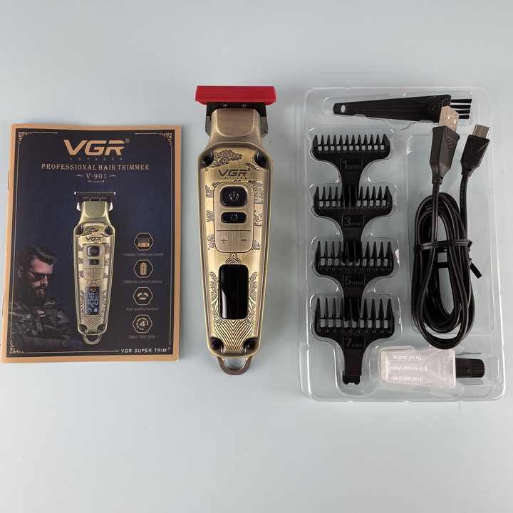 Hb8ca6e52fe2d4bf49f3.720q50.jpg Tondeuse à Cheveux Professionnelle Pour Homme - Sans Fil - Électrique - Affichage Numérique – Image 1