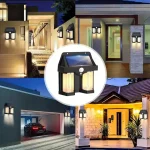 Solar Sensor Light Double Lampe LED Extérieur Waterproof - Capteur De Mouvement - 3 Modes – Image 2