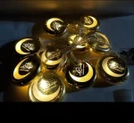 Guirlande Lumineuses LED En Forme De Disque Pour Les Décorations De L'Aïd Et Du Ramadan - 1M65 - 20 Led - Utilisables En Toute Sécurité – Image 5