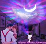 Projecteur LED Nébuleuse - Projection Ciel - Bluetooth Avec Télécommande - Décoration – Image 3