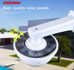 Lampe Solaire Antivol - Étanche - 12 V - Avec Caméra à Autorisation Simulée - Détecteur de Mouvement Avec Télécommande – Image 4