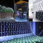 Guirlande Filet Led - 2M×2M - Étanche  - 220 V - 8 Modes D'éclairage - Blanc
