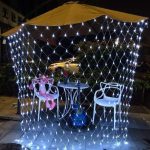 Guirlande Filet Led - 2M×2M - Étanche  - 220 V - 8 Modes D'éclairage - Blanc – Image 2