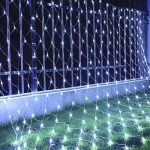 Guirlande Filet Led - 2M×2M - Étanche  - 220 V - 8 Modes D'éclairage - Blanc – Image 3