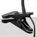 Lampe De Bureau Flexible Avec Pince Et Interrupteur - Prise - Noir – Image 5