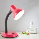 Lampe De Bureau De Table Avec Interrupteur - Rouge
