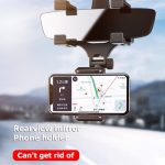 Support De Téléphone Pour Rétroviseur De Voiture - Rotation 360° – Image 6