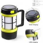 Lanterne De Camping Solaire à Led - USB - Multifonction - Waterproof - Éclairage D'urgence – Image 7
